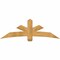 Ekena Millwork Alberta Rough Sawn Timber Gable Bracket, Western Red Cedar, 72"W x 24"H x 4"D x 6"F, 8/12 Pitch GBW072X24X0406ALB00RWR - alternate 1
